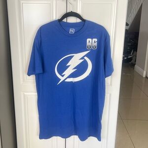 Men’s Tampa Bay Lightning tee Nikita Kucherov #86 size XL